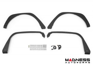 Jeep Wrangler JL Fender Flare Deletes - Textured Black Powder Coat